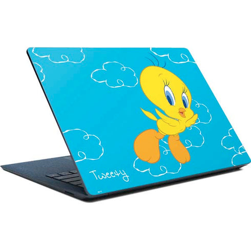 Looney Tunes Tweety Bird Flying Surface Laptop Skin